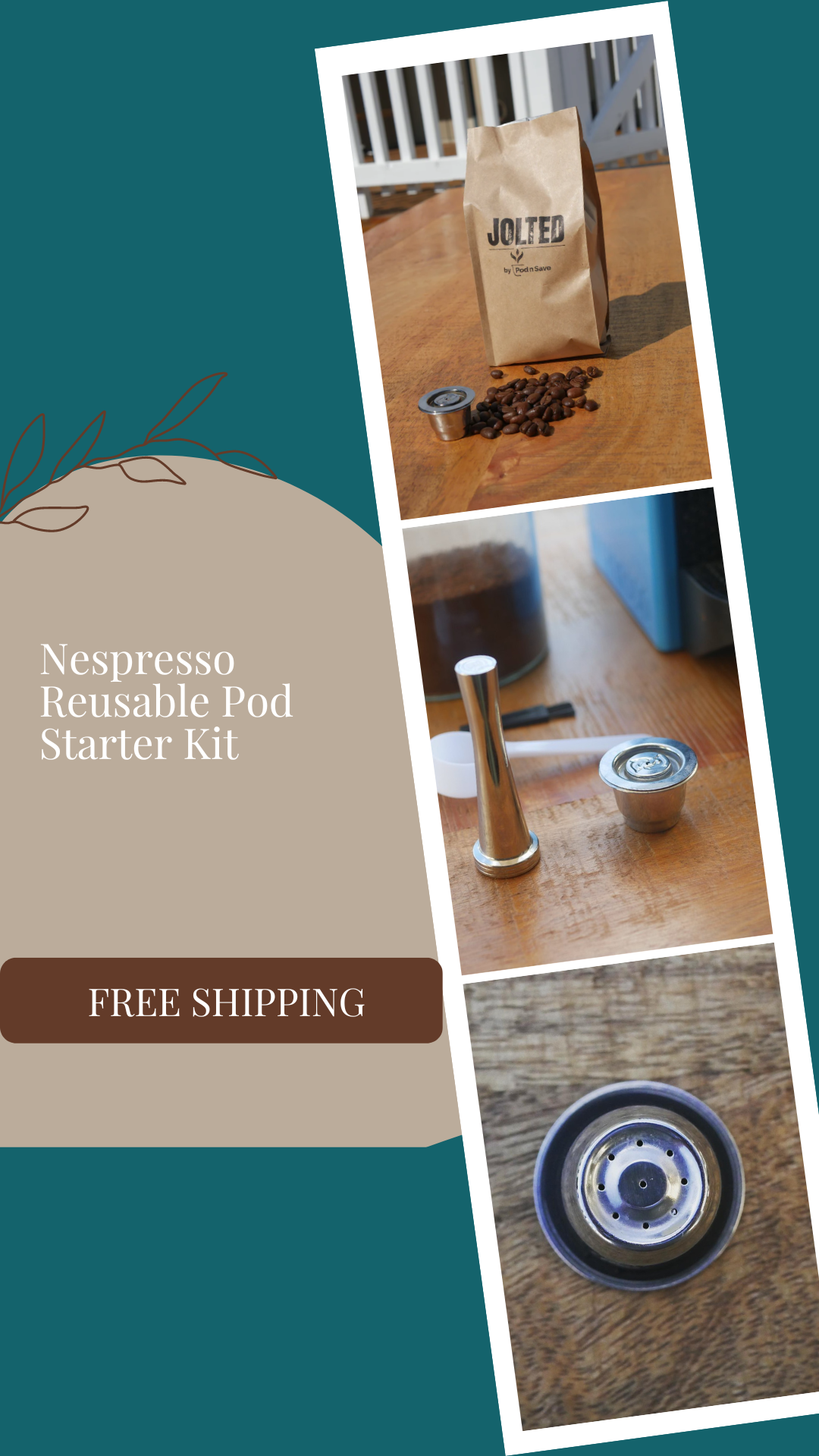 Starter Kit (Nespresso Compatible) $109 Save $40 Includes Coffee! Free shipping also!