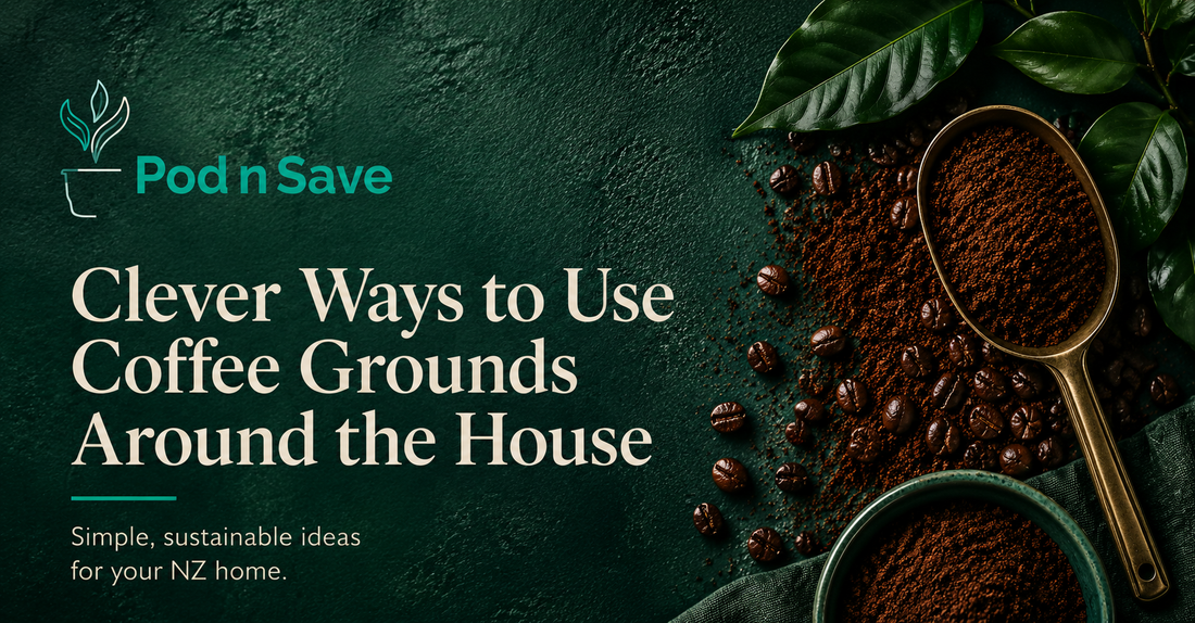 Clever Ways to Use Coffee Grounds Around the House