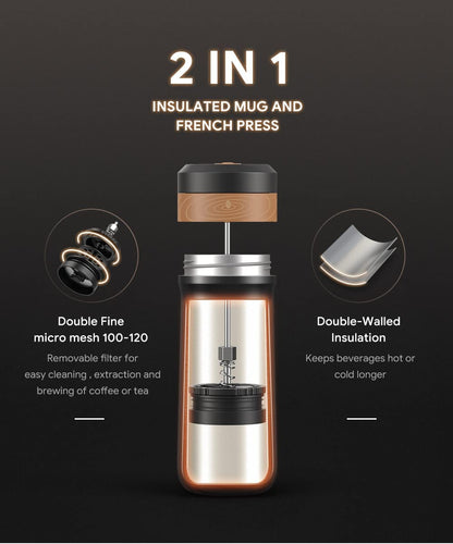 Travel French Press Coffee Collection - FREE SHIPPING