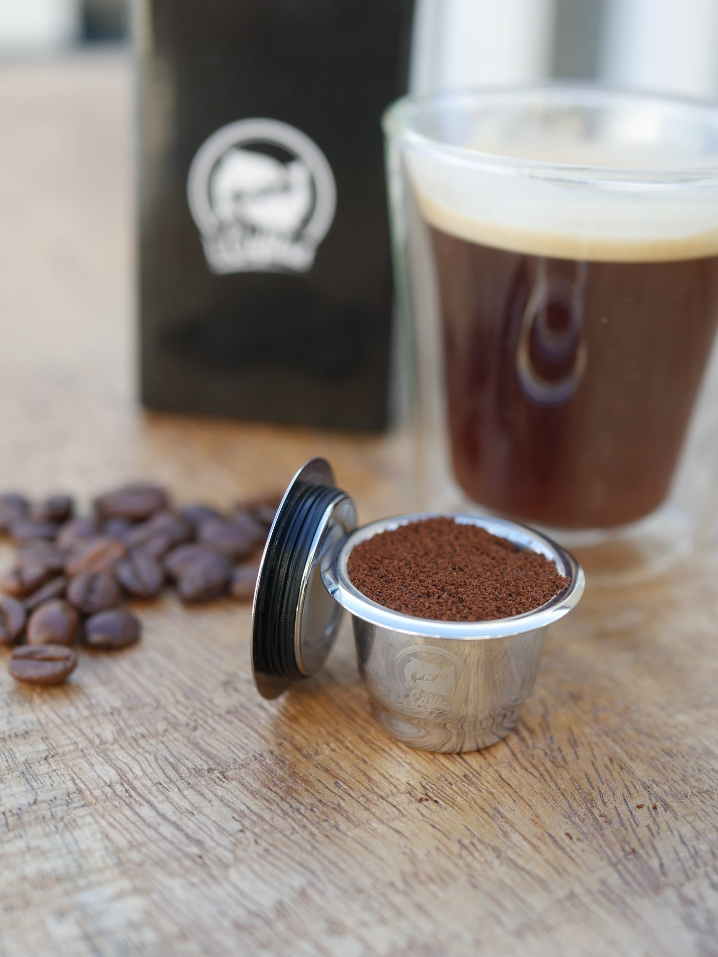 Reusable Stainless Steel Coffee Capsule Kit