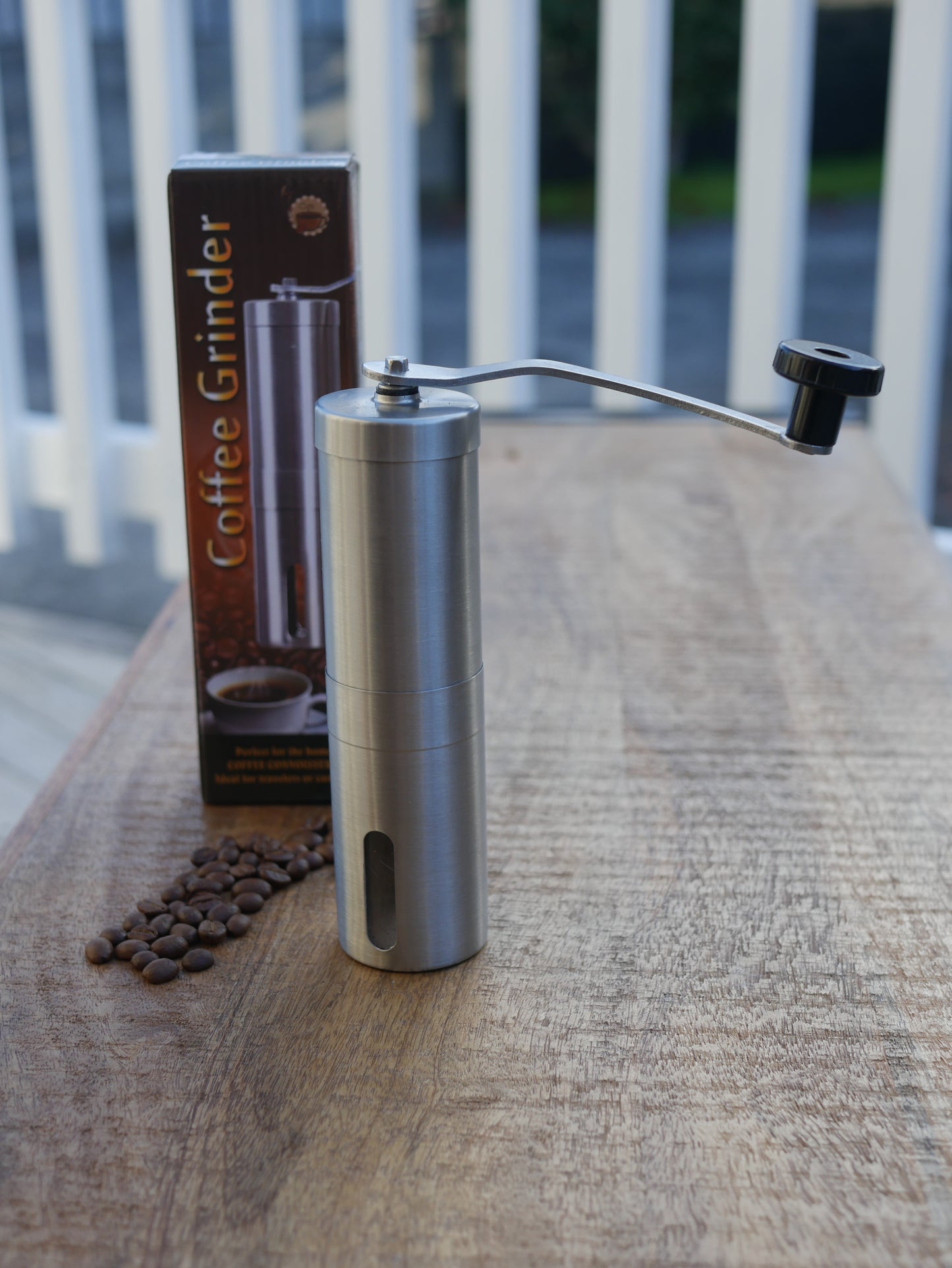 Stainless Steel Hand-wound Coffee Grinder