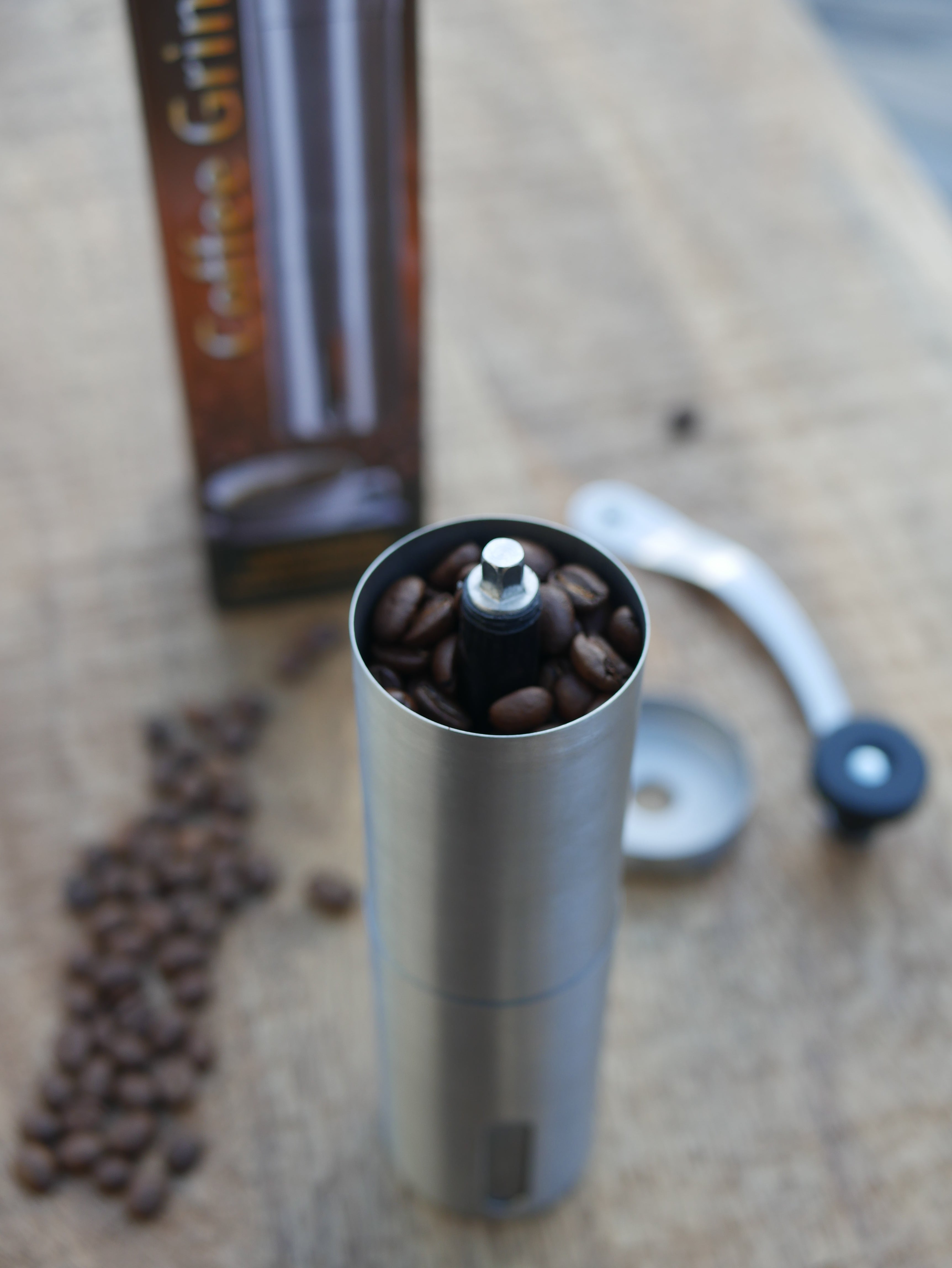 Stainless steel hotsell hand coffee grinder