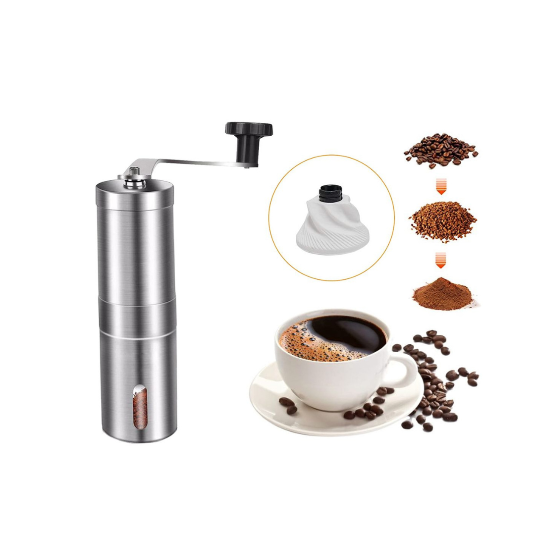 Stainless Steel Hand-wound Coffee Grinder